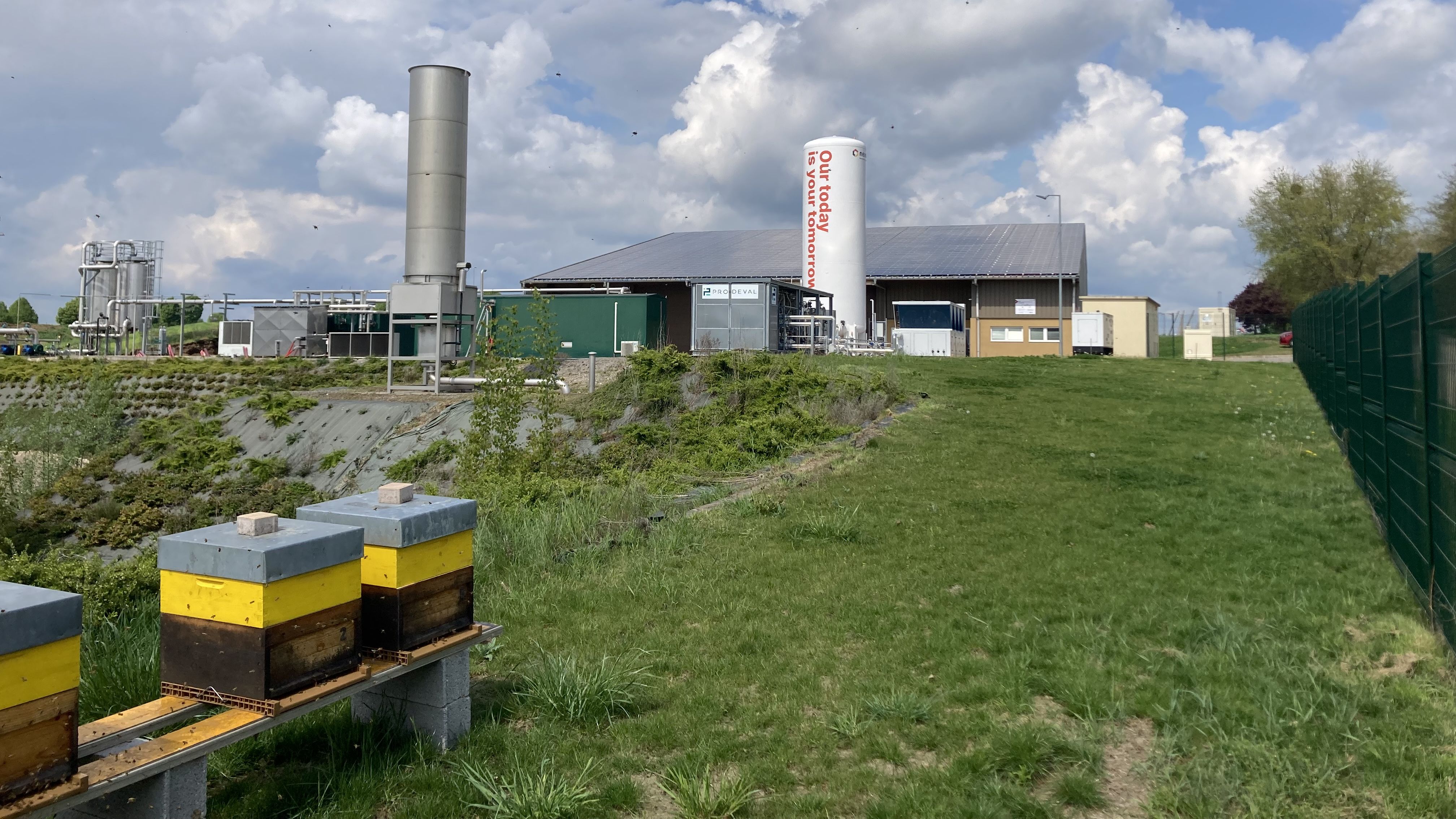 Le site de Wittersheim est en mesure de capturer puis liquéfier 4.200 tonnes de CO2 biogénique par an.