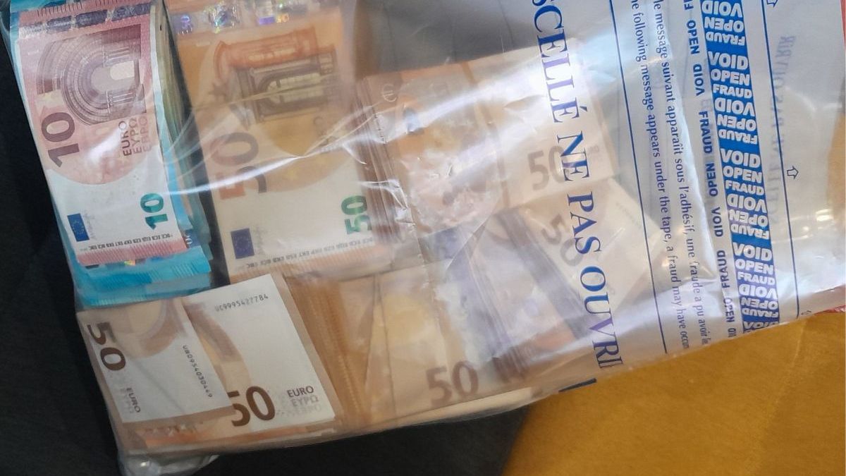 Saisie réalisée lors de perquisitions sur une fraude aux CEE dans le Rhône, le 14 février 2025.