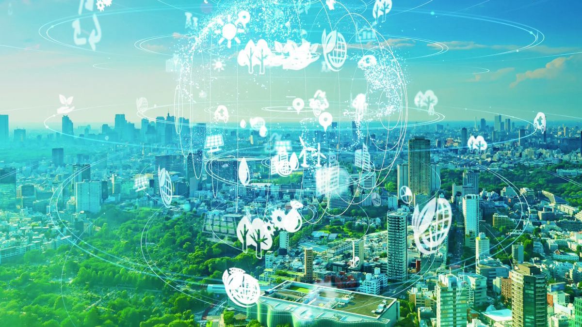 Photo d'illustration ville durable intelligente connectée demain futur avenir transition écologique énergétique