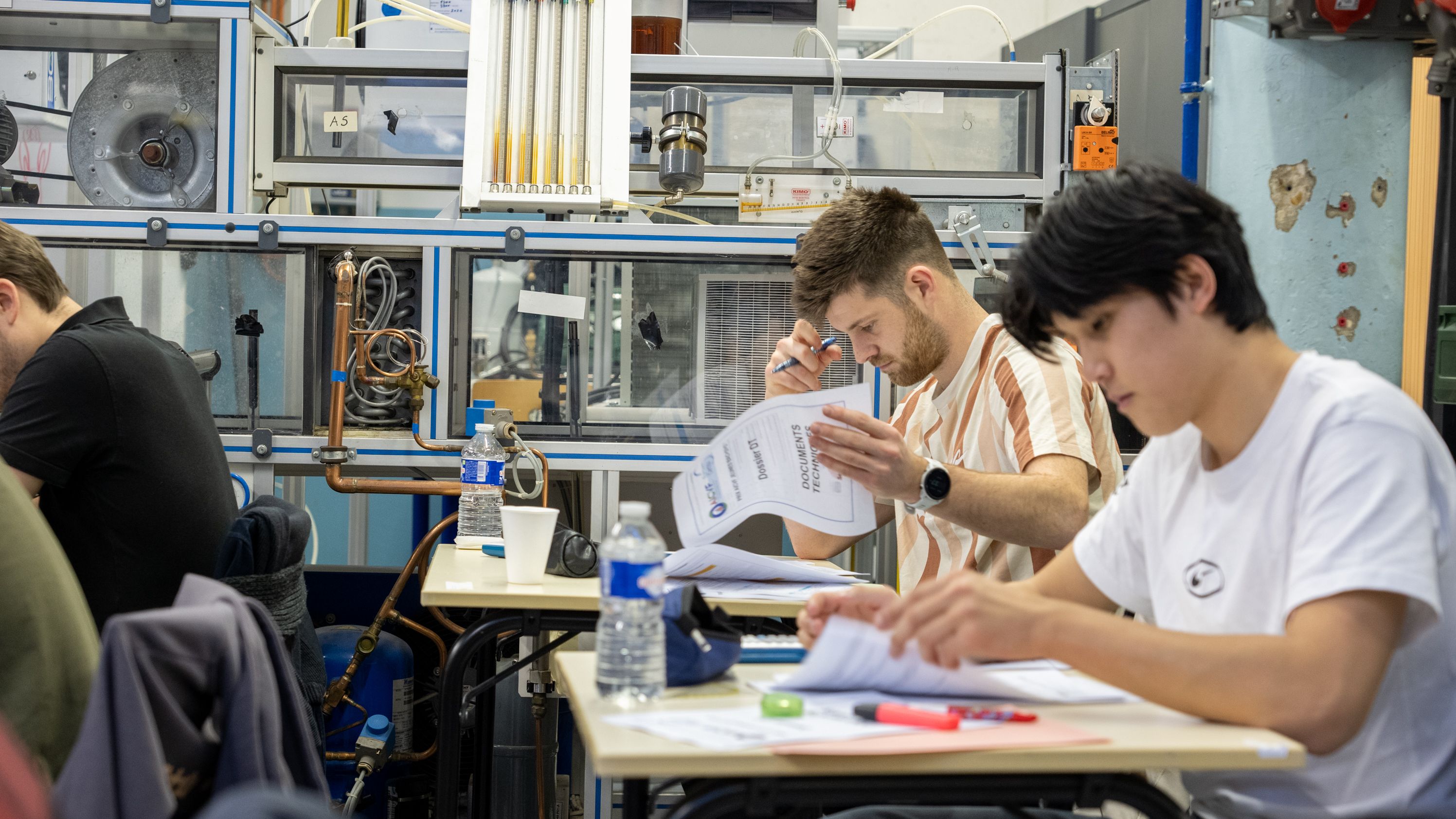 Trente-sept participants se sont affrontés au travers d'épreuves destinées à mettre en lumière leurs compétences en matière de génie énergétique et climatique. Concours 2025 AICVF