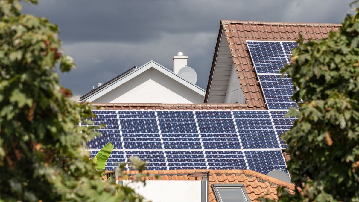 Photo d'illustration Illustration panneaux solaires maison