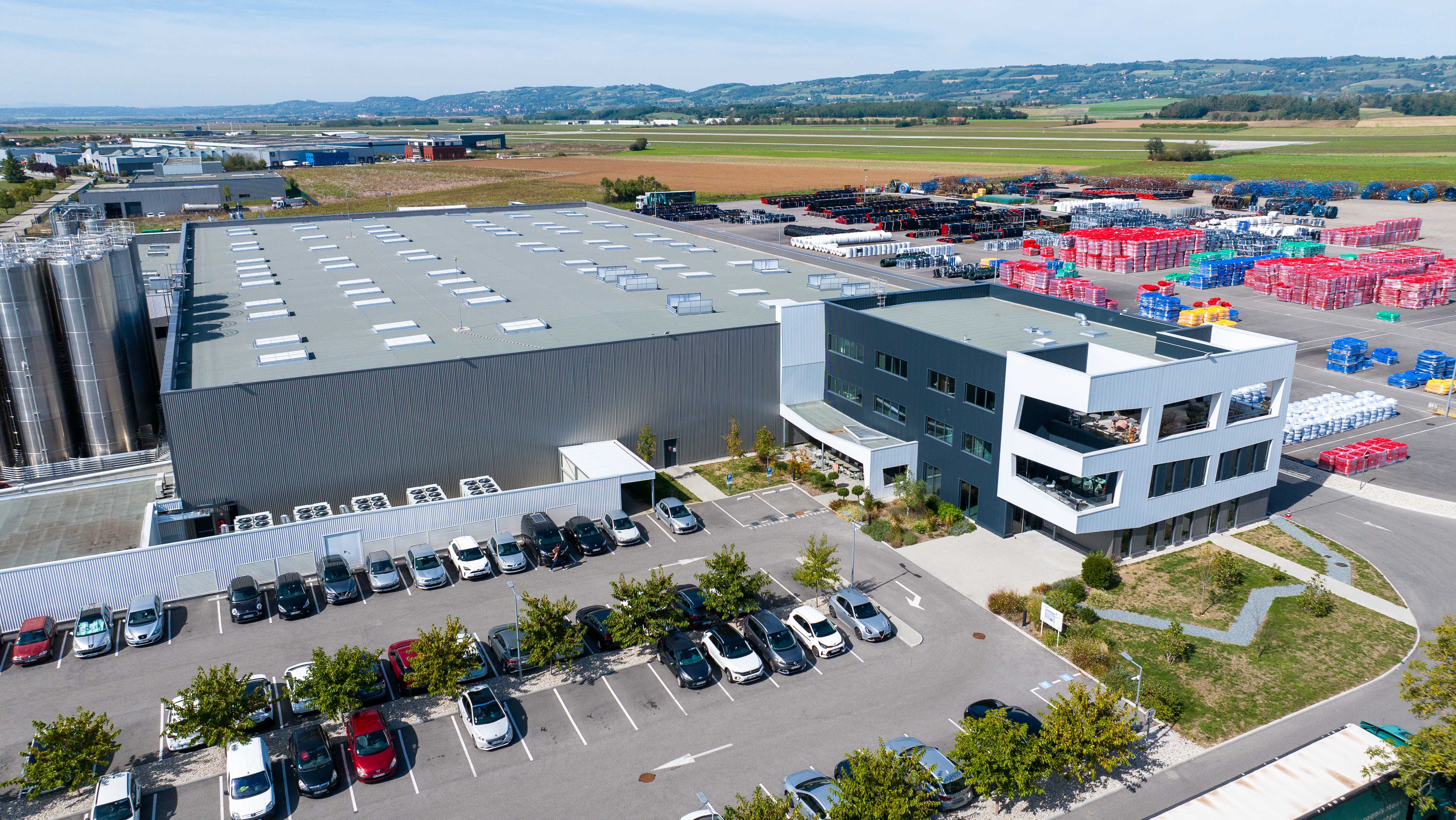 Le site d’Elydan à Saint-Etienne-de-Saint-Geoirs, dans l'Isère.