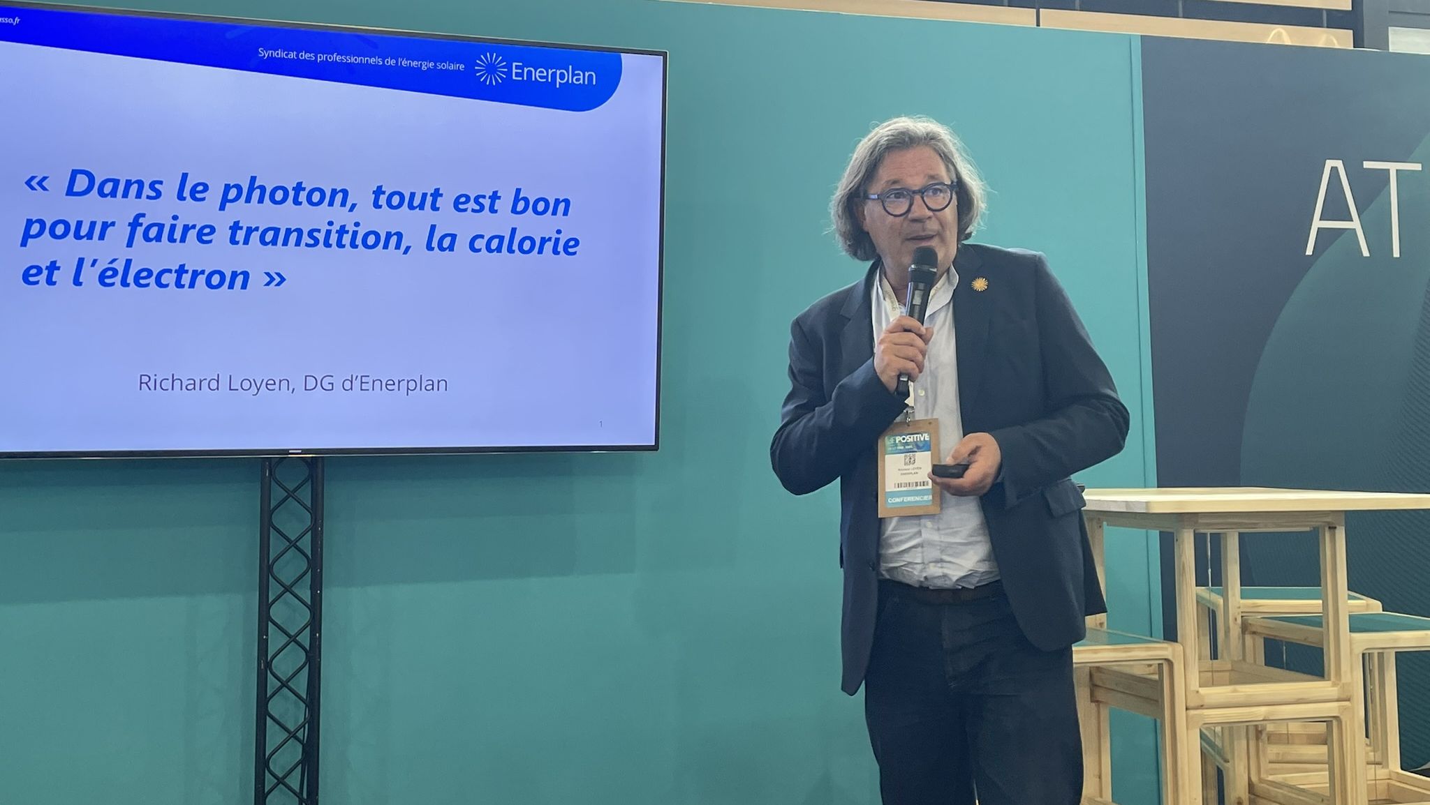 Richard Loyen, délégué général en charge des territoires et de la chaleur solaire à Enerplan.