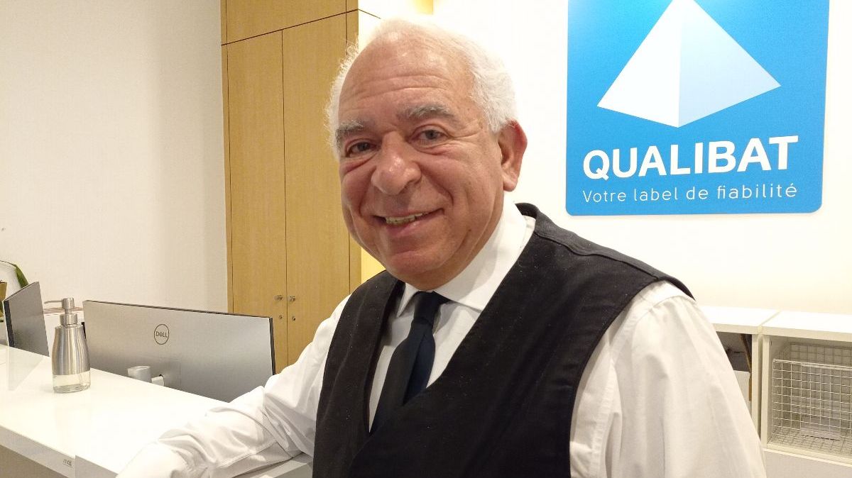 Gérard Sénior, président de Qualibat.