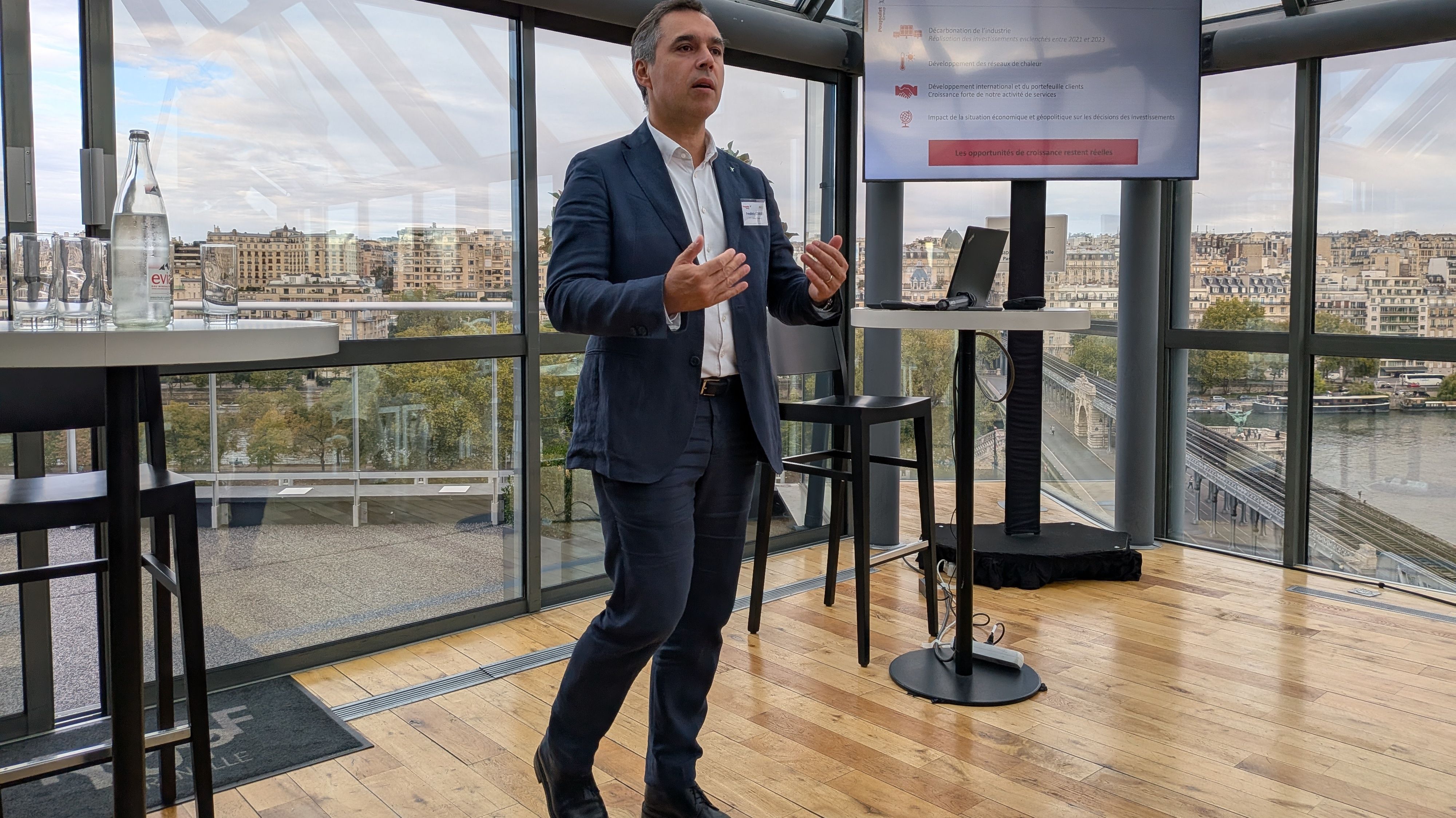 Frédéric Coirier, président-directeur général du Groupe Poujoulat.