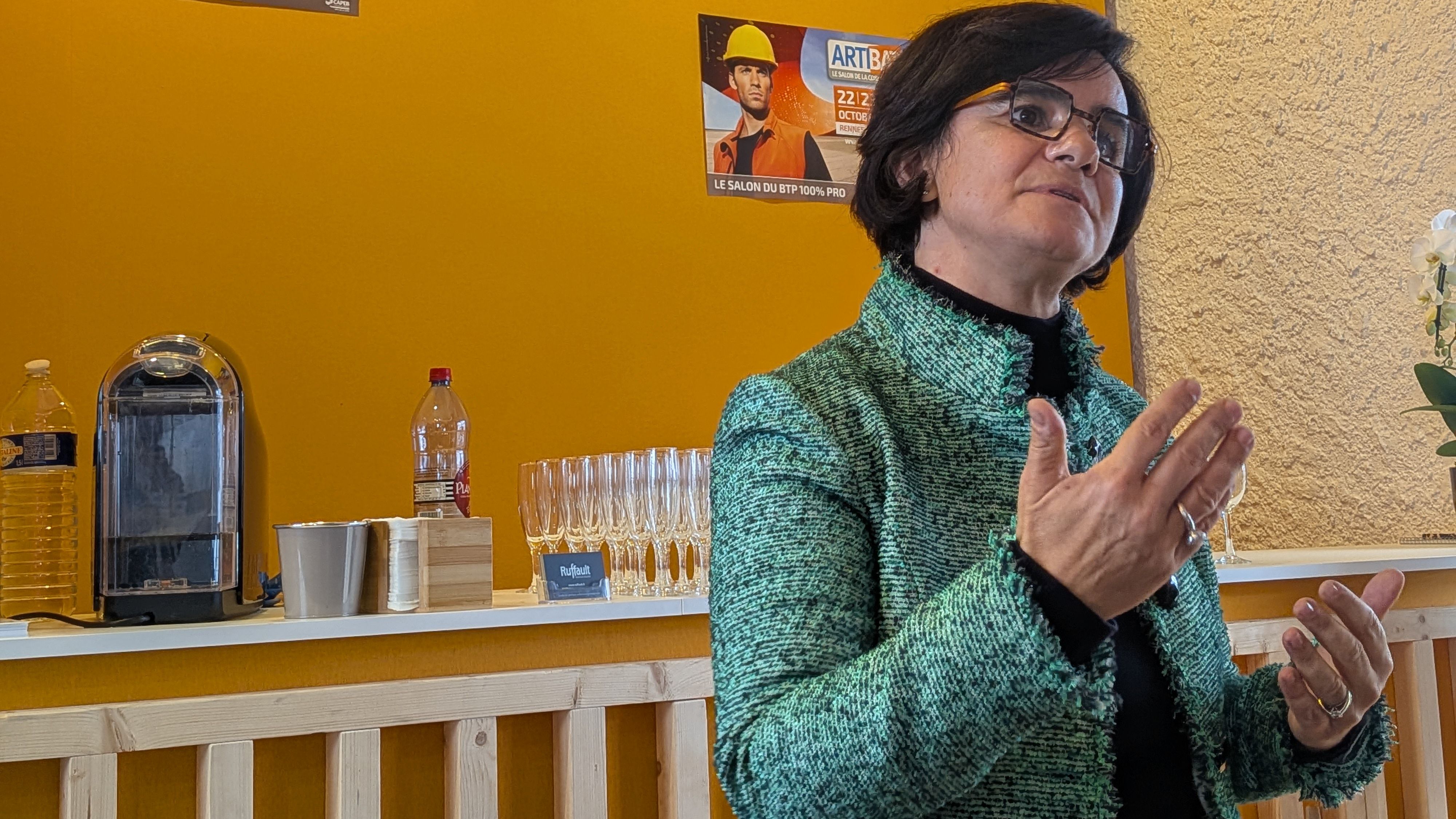 Valérie Sfartz, directrice du salon Artibat.